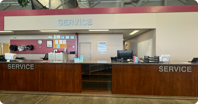 Service Department Photo